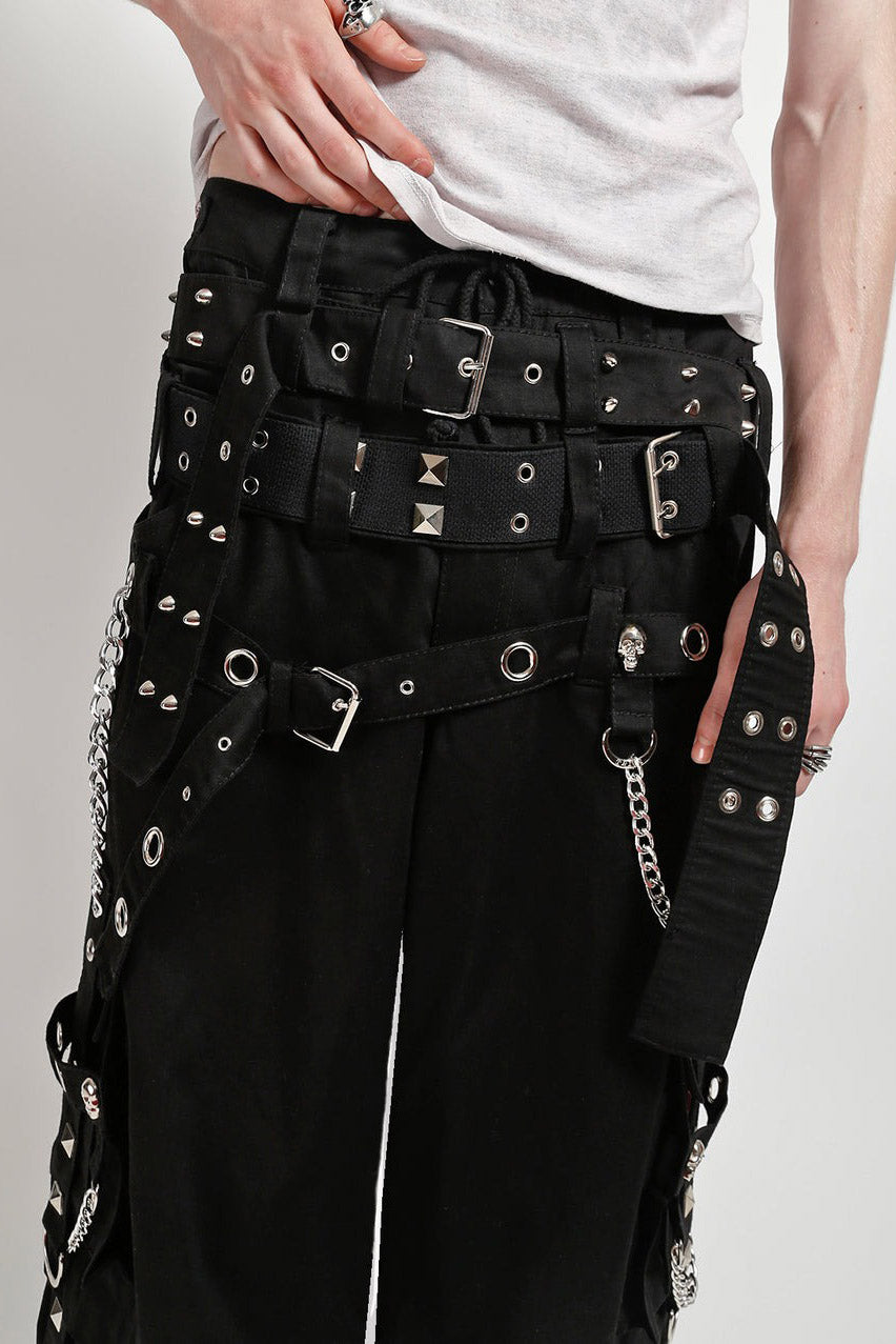 baggy black tripp pants