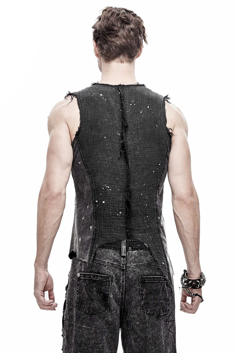 Berserker Warrior Tattered Top - mens tops - VampireFreaks - Devil Fashion