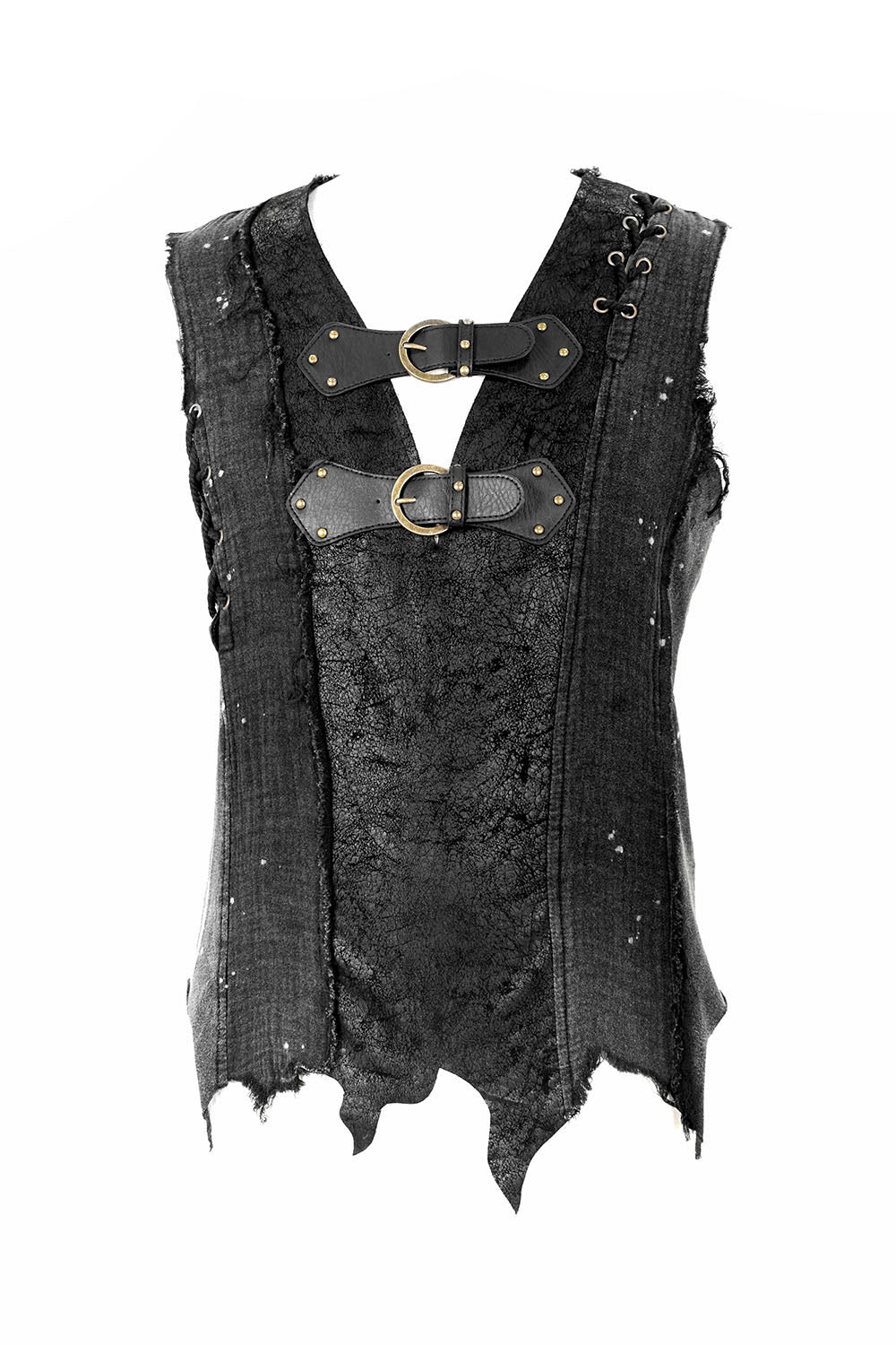 Berserker Warrior Tattered Top - mens tops - VampireFreaks - Devil Fashion