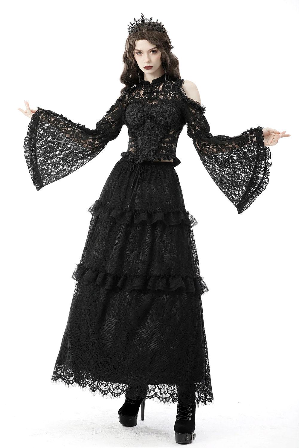 Bewitched Lace Bolero - womens outerwear - VampireFreaks - Dark In Love