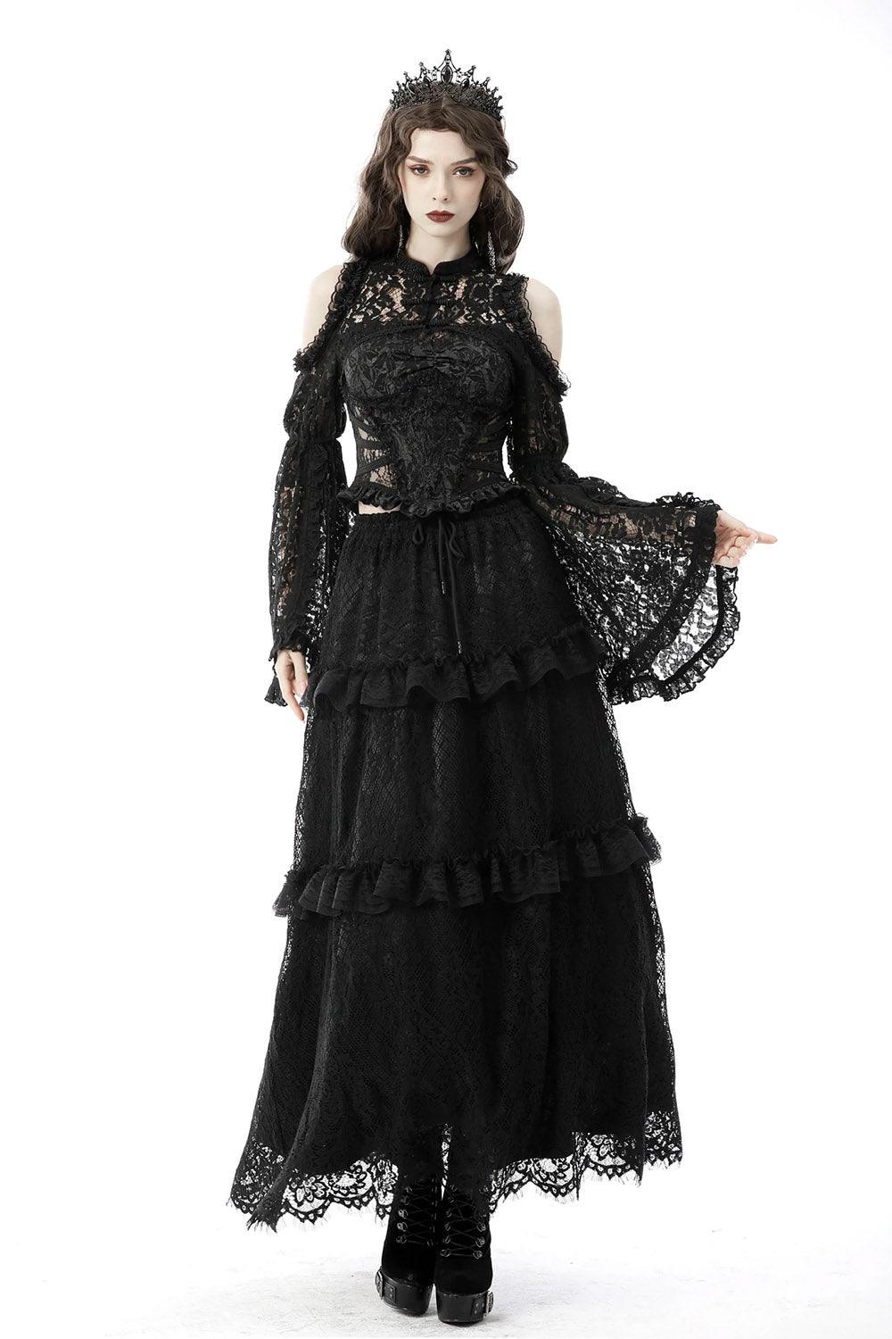 Bewitched Lace Bolero - womens outerwear - VampireFreaks - Dark In Love