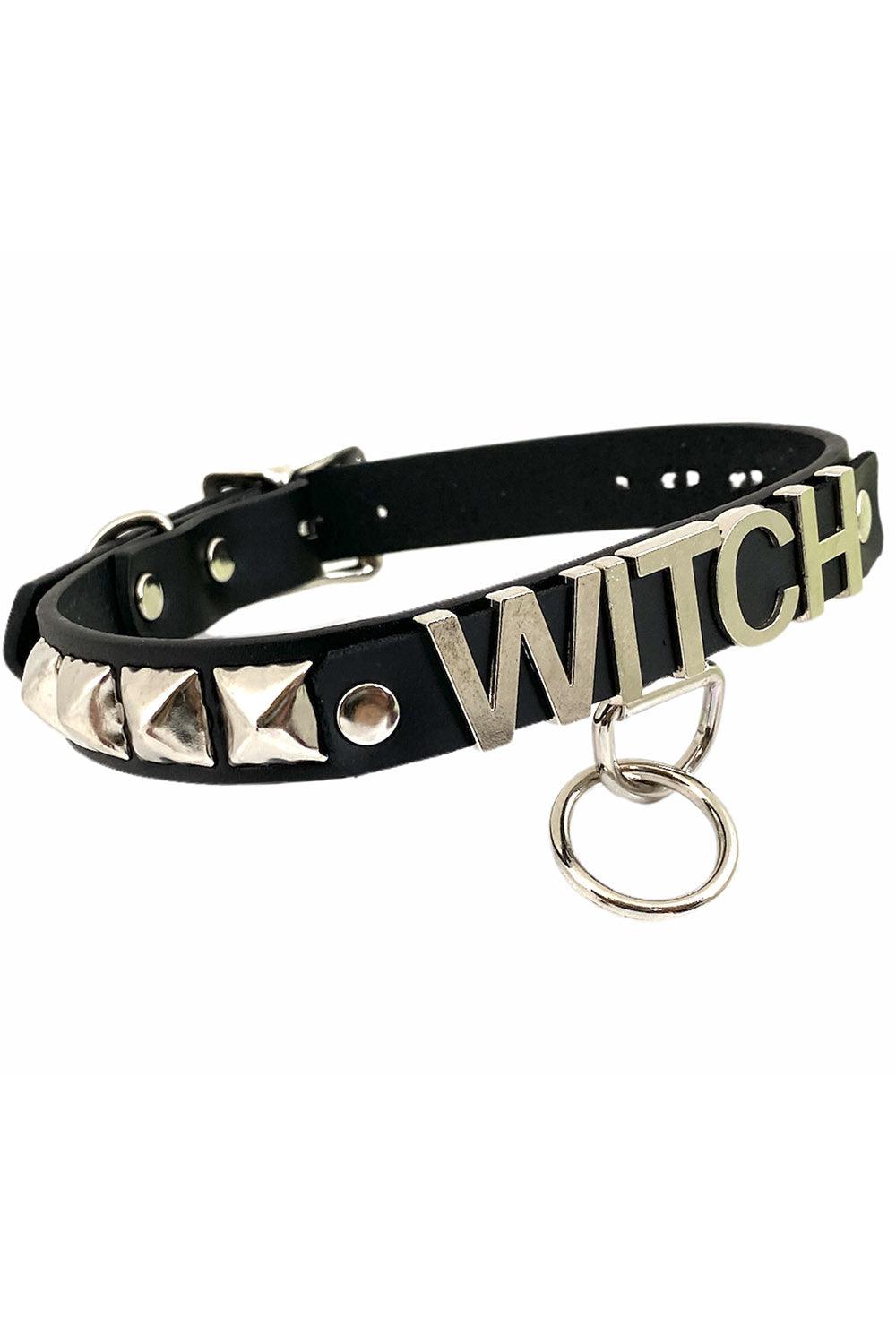 Bewitching Witch Bondage Collar - chokers - VampireFreaks - Funk Plus