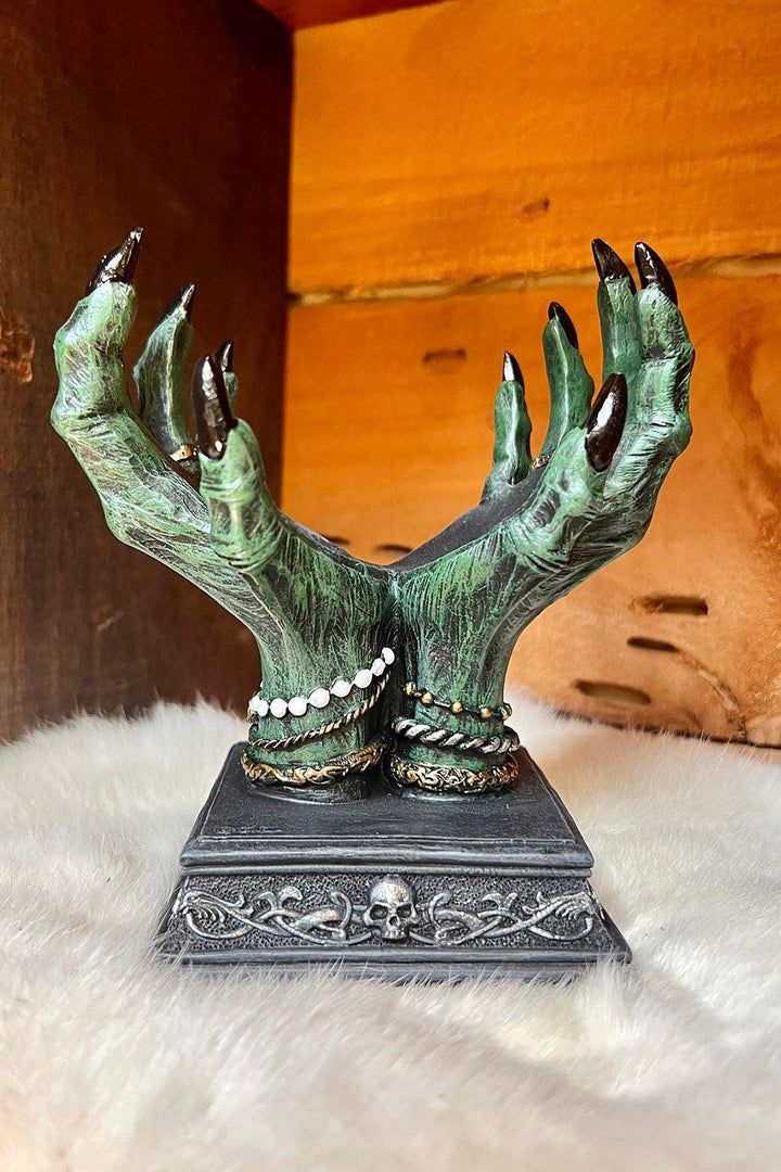 Beyond the Grave Crystal Ball Holder - housewares - VampireFreaks - Nemesis Now