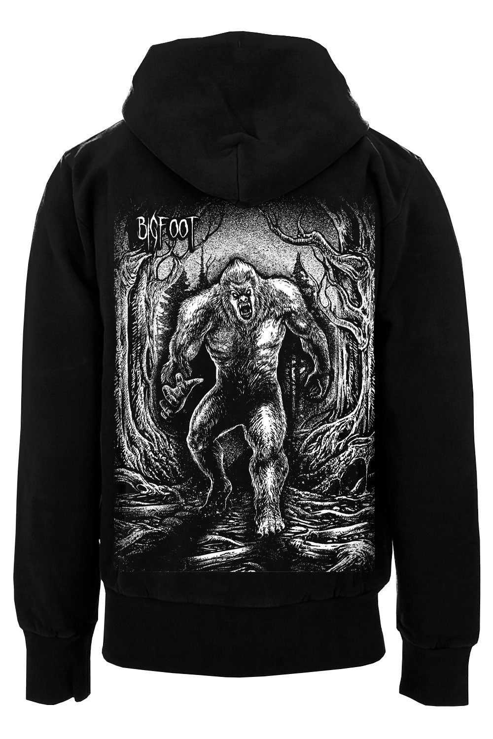 Bigfoot Sighting Hoodie [Zipper or Pullover] - mens outerwear - VampireFreaks - VampireFreaks