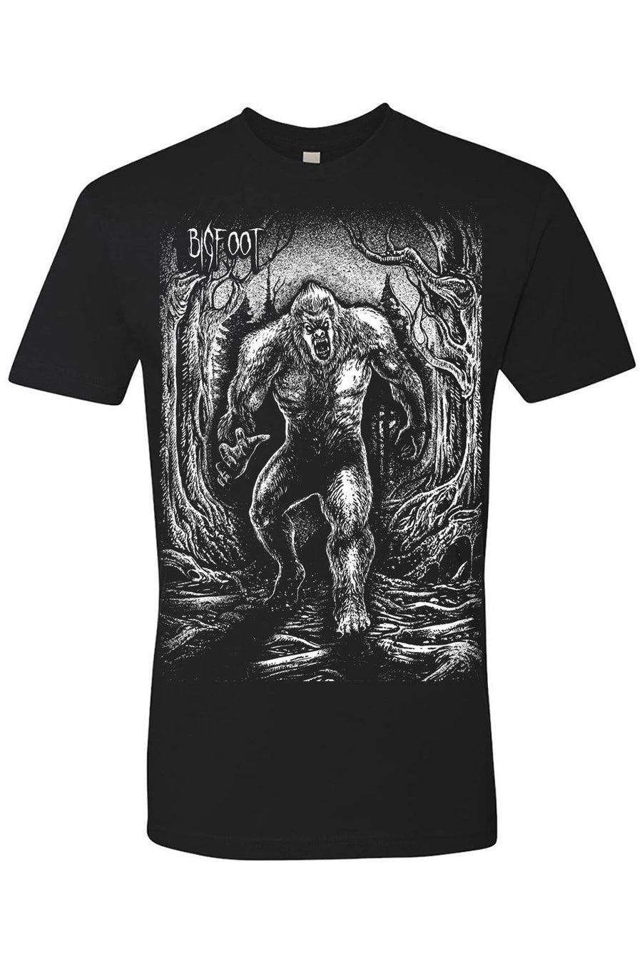 Bigfoot Sighting T-shirt - graphic t-shirt - VampireFreaks - VampireFreaks