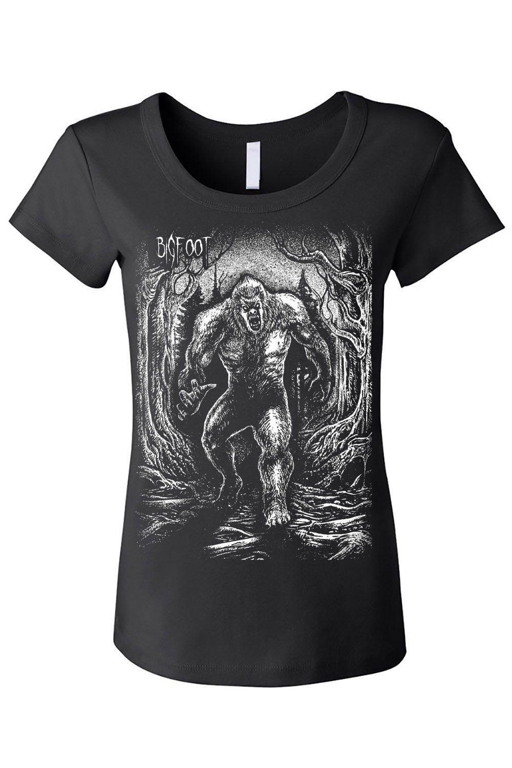 Bigfoot Sighting T-shirt - graphic t-shirt - VampireFreaks - VampireFreaks