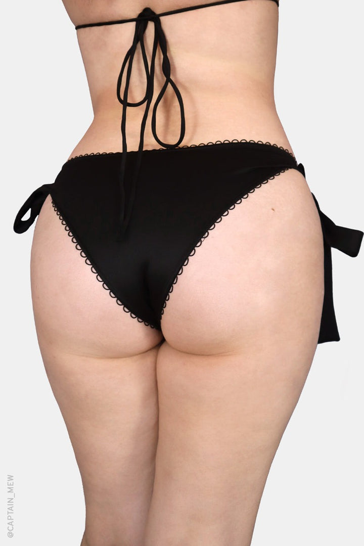 dark lolita bikini bottoms by forest ink