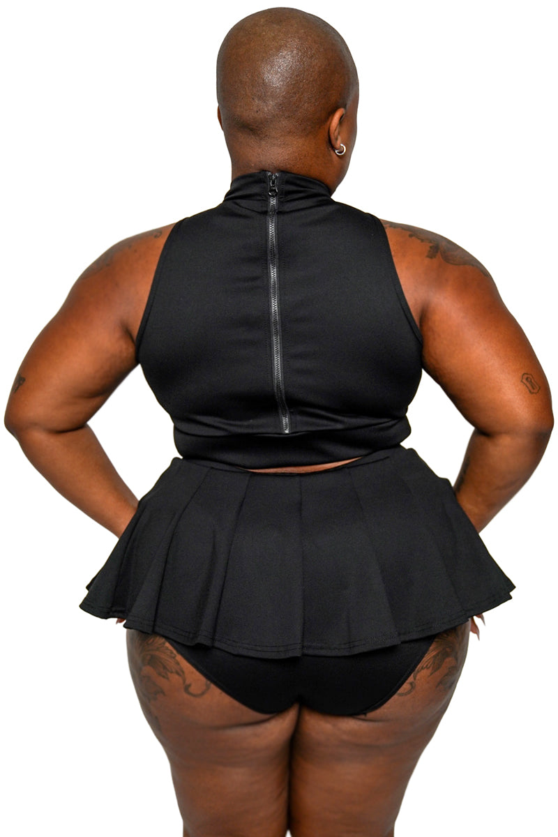 fishnet bikini top by forest ink