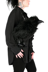 gothic raven bag 