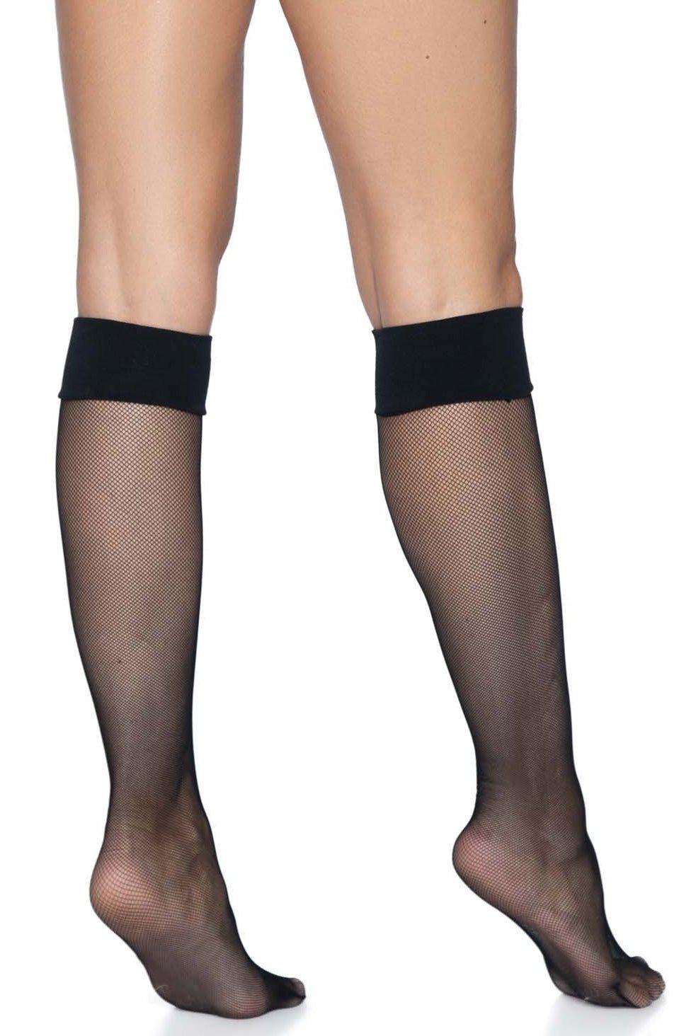 Bite Me Fishnet Knee High Socks - socks & stockings - VampireFreaks - Leg Avenue