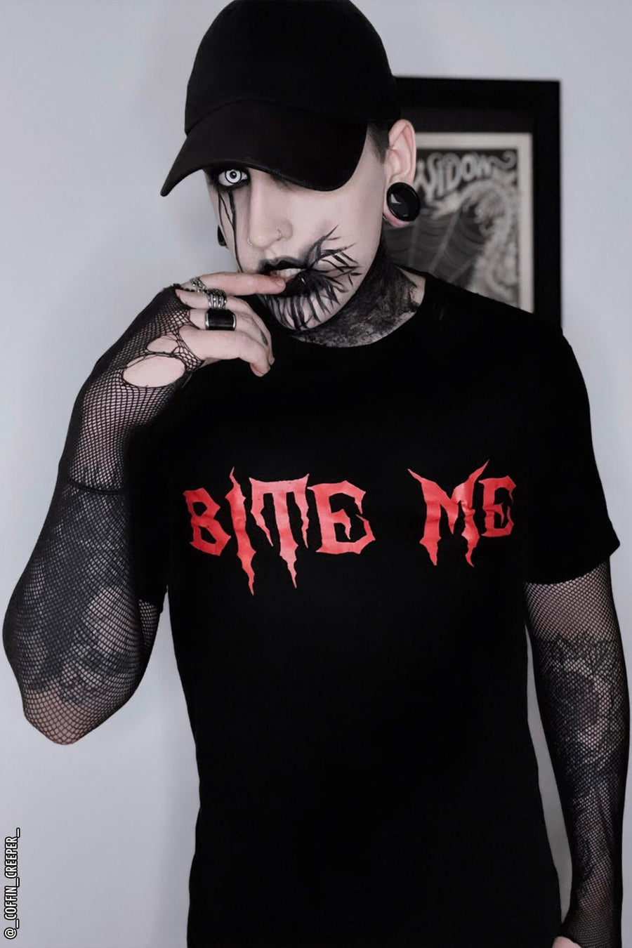 Bite Me T-shirt - graphic t-shirt - VampireFreaks - VampireFreaks