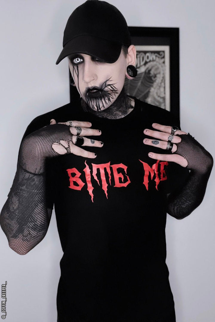 Bite Me T-shirt - graphic t-shirt - VampireFreaks - VampireFreaks