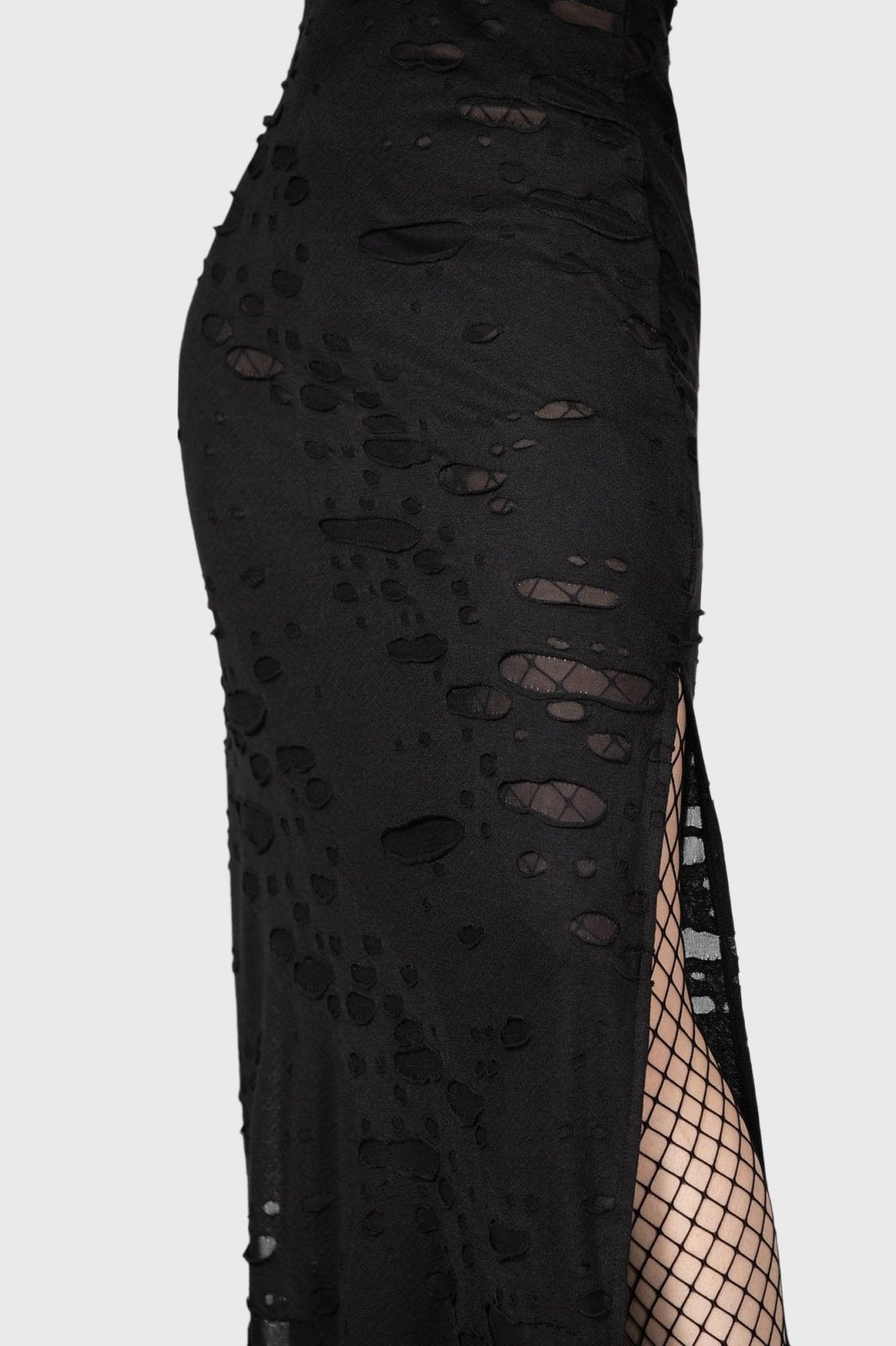 Biters Maxi Dress [B] - dresses - VampireFreaks - Killstar