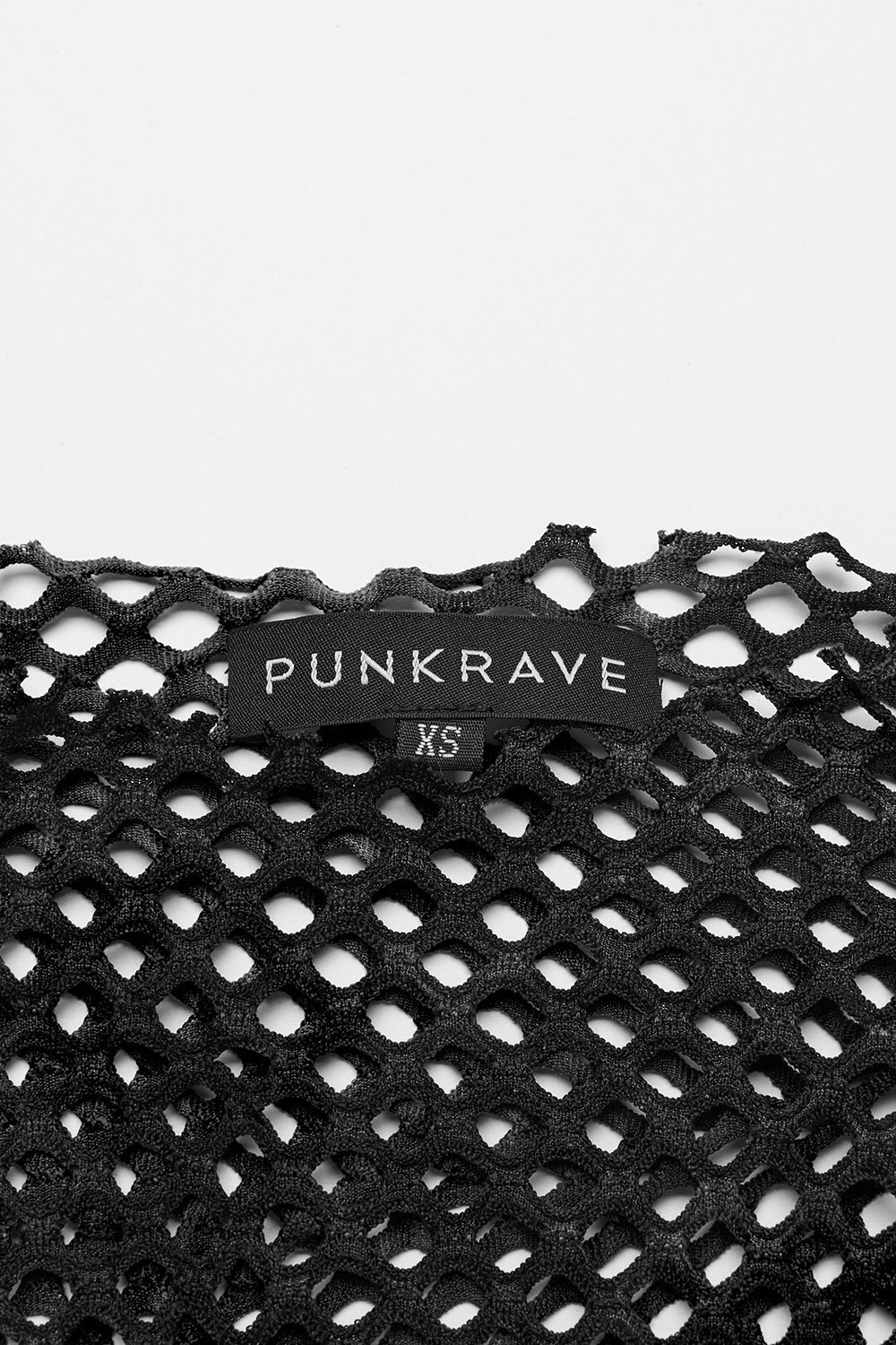 Bitten Cold Shoulder Fishnet Top – VampireFreaks