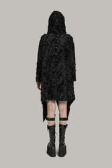 Black Apocalypse Ripped Cardigan - womens outerwear - VampireFreaks - Punk Rave