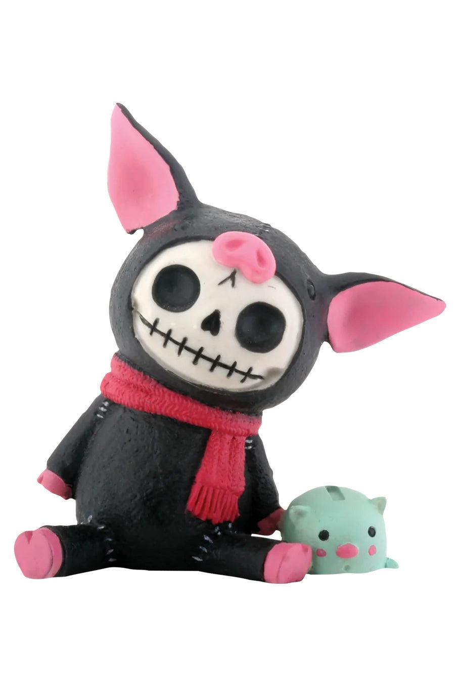 Black Bacon Pig Statue - toys - VampireFreaks - Furrybones