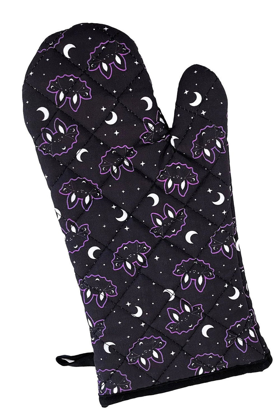 Black Bats Oven Mitt - housewares - VampireFreaks - Em & Sprout