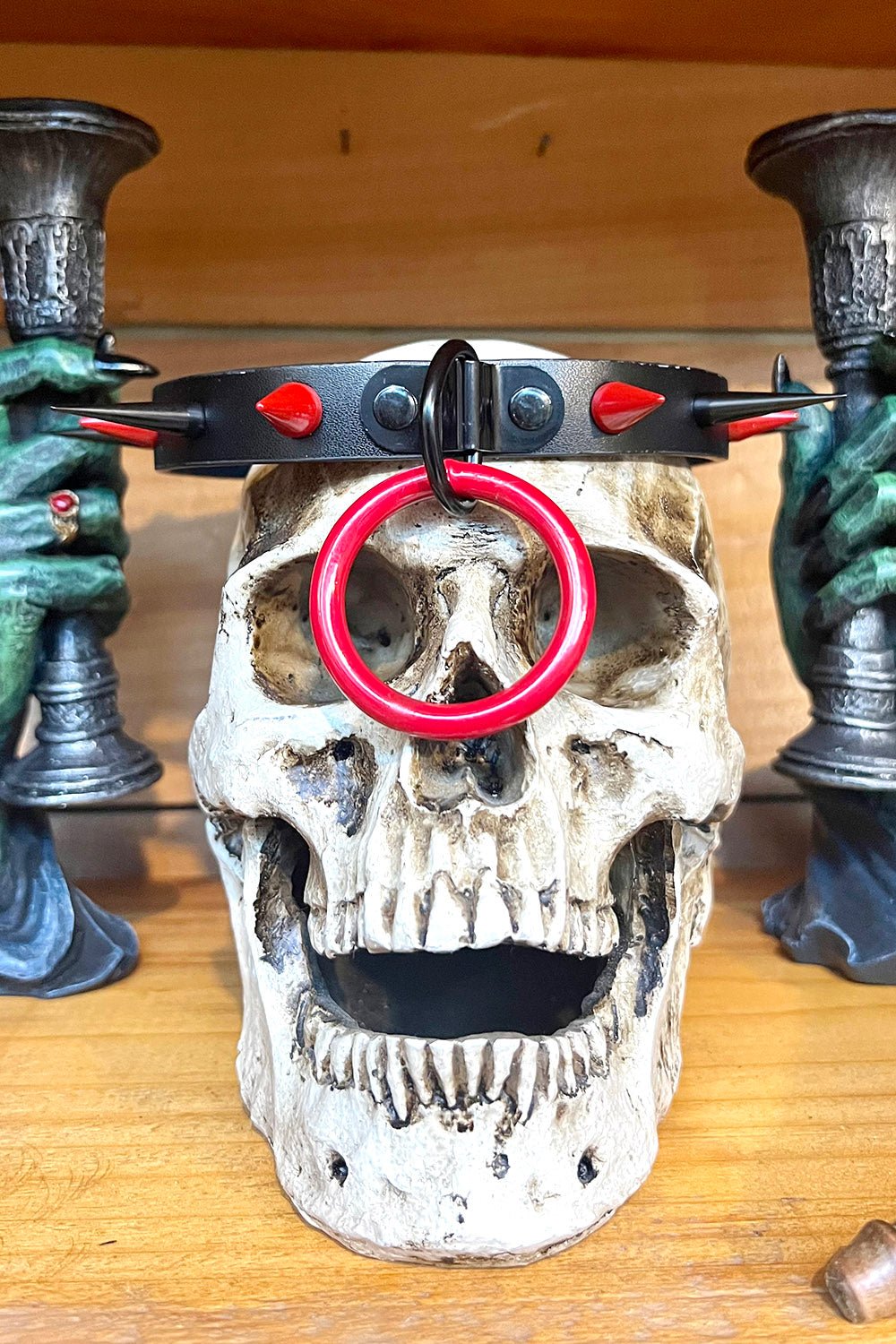 Black Blood Choker [RED/BLACK] - chokers - VampireFreaks - VampireFreaks