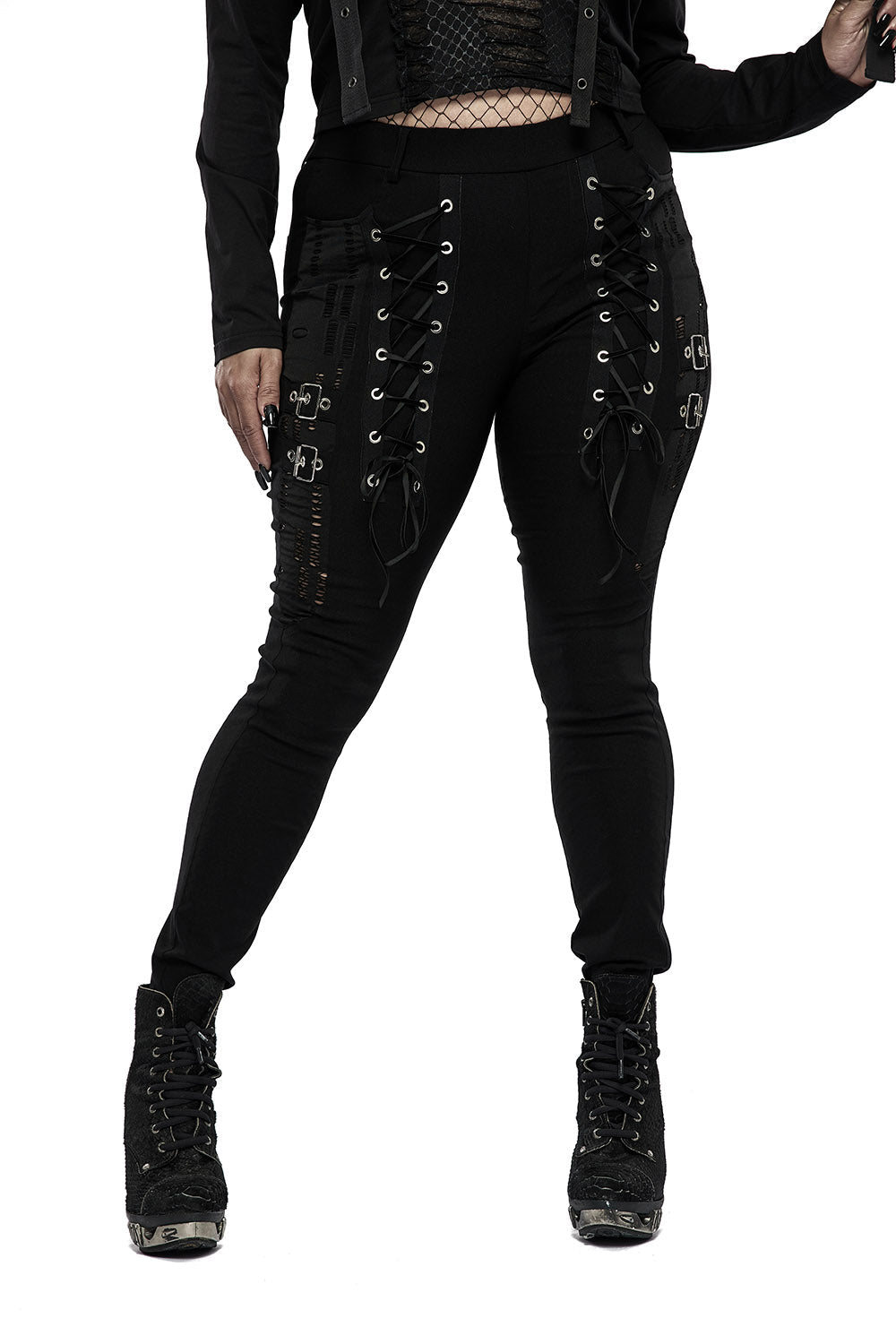 Black Blood Skinny Jeans - womens bottoms - VampireFreaks - Punk Rave