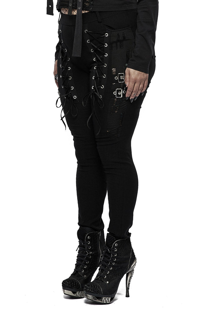 Black Blood Skinny Jeans - womens bottoms - VampireFreaks - Punk Rave