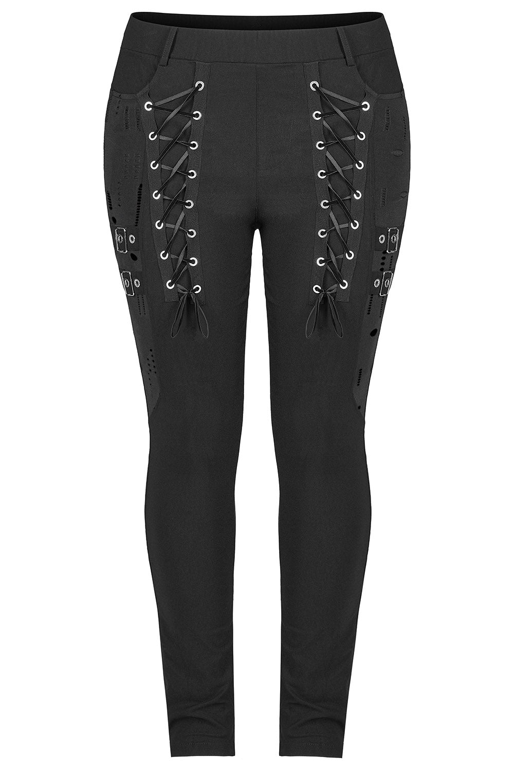 Black Blood Skinny Jeans - womens bottoms - VampireFreaks - Punk Rave