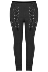 Black Blood Skinny Jeans - womens bottoms - VampireFreaks - Punk Rave