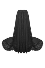 Black Bridal Bustle Skirt - skirts - VampireFreaks - Dark In Love
