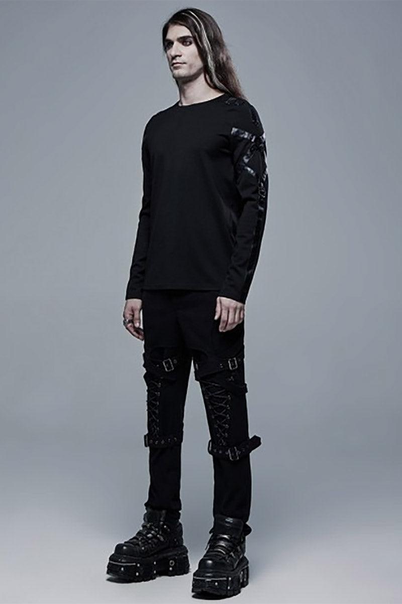 Black Bullet Long Sleeve Tee - mens tops - VampireFreaks - Punk Rave