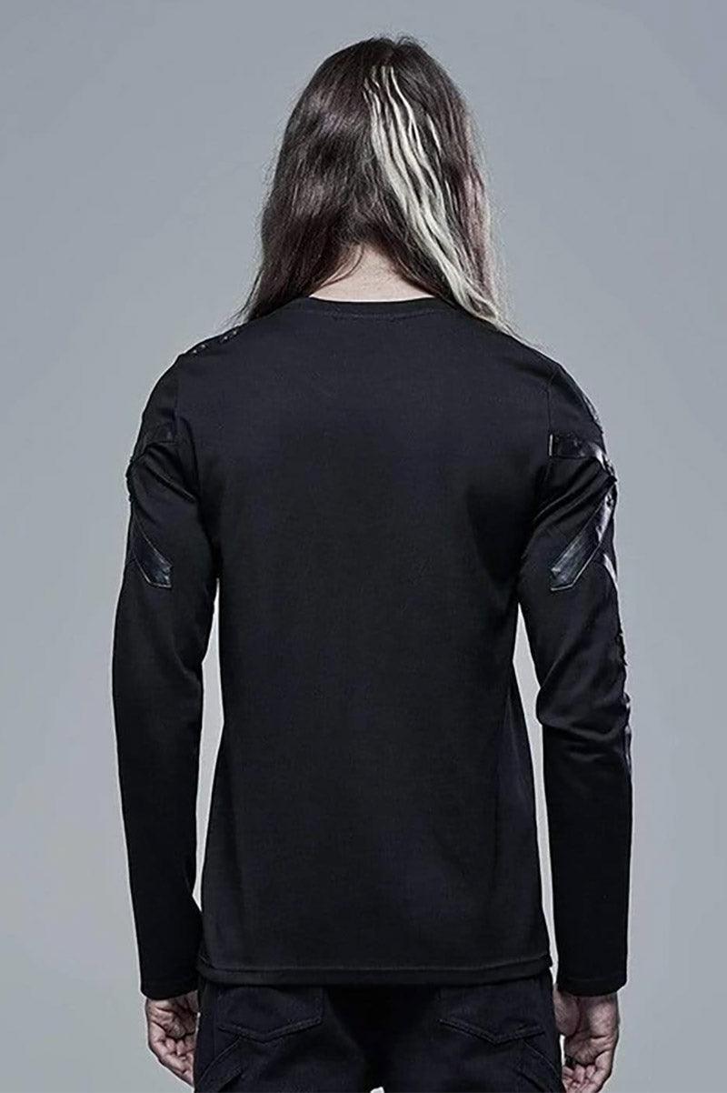 Black Bullet Long Sleeve Tee - mens tops - VampireFreaks - Punk Rave