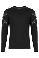 Black Bullet Long Sleeve Tee - mens tops - VampireFreaks - Punk Rave