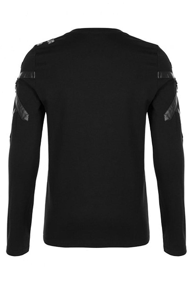 Black Bullet Long Sleeve Tee - mens tops - VampireFreaks - Punk Rave