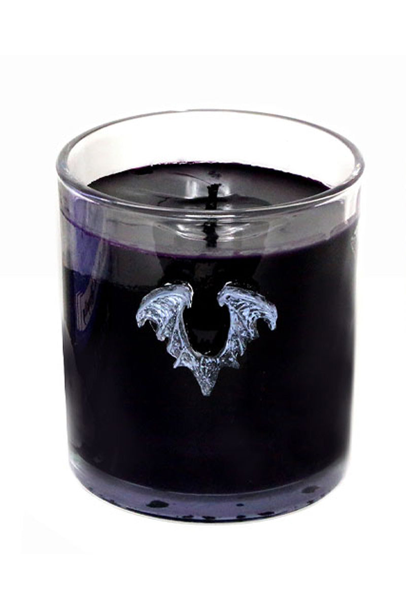 gothic bat candle
