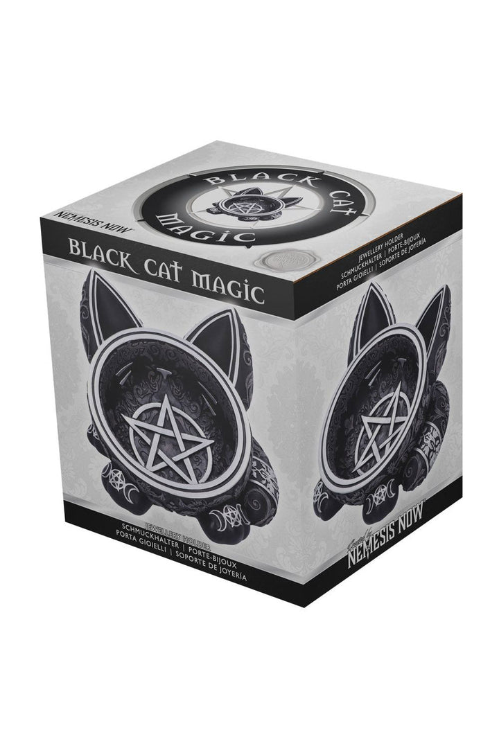 Black Cat Magic Jewelry Holder - housewares - VampireFreaks - Nemesis Now