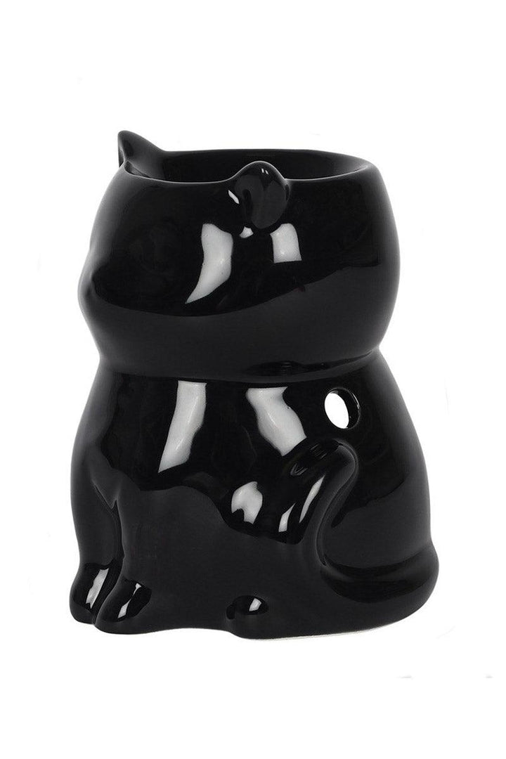 Black Cat Oil Burner - housewares - VampireFreaks - Pacific Giftware