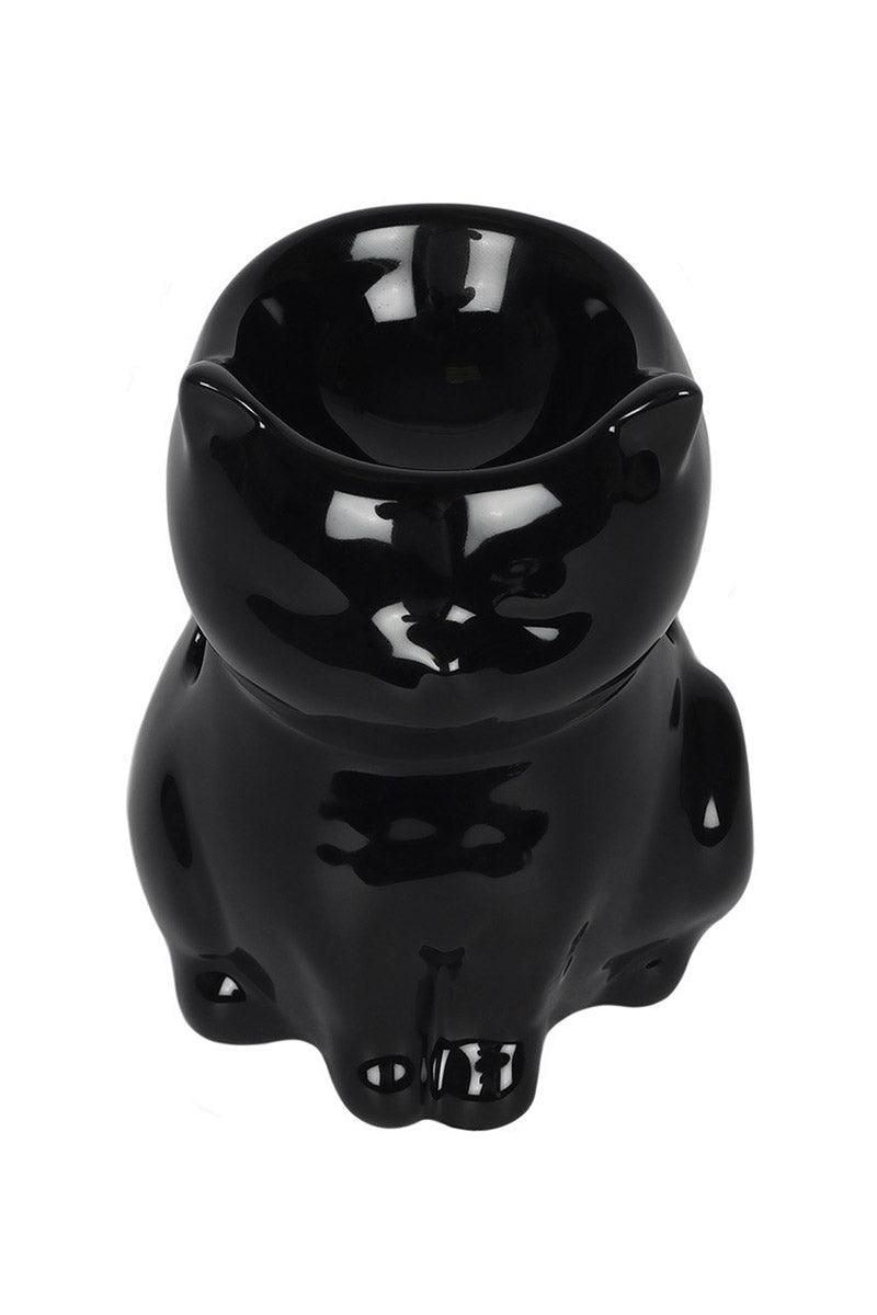 Black Cat Oil Burner - housewares - VampireFreaks - Pacific Giftware