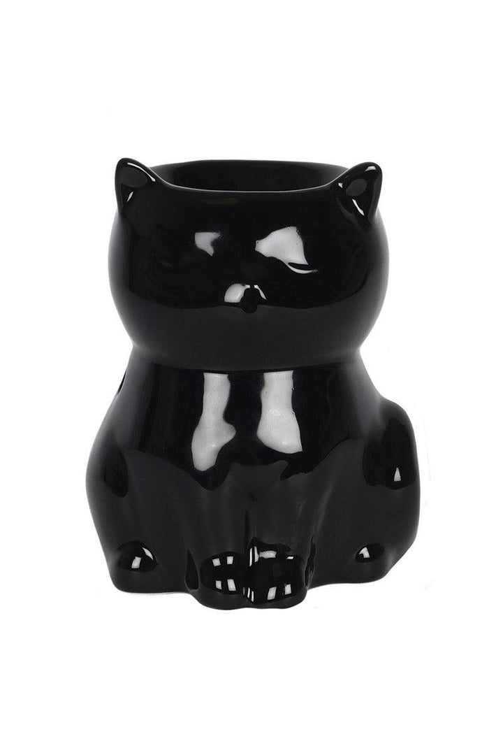 Black Cat Oil Burner - housewares - VampireFreaks - Pacific Giftware