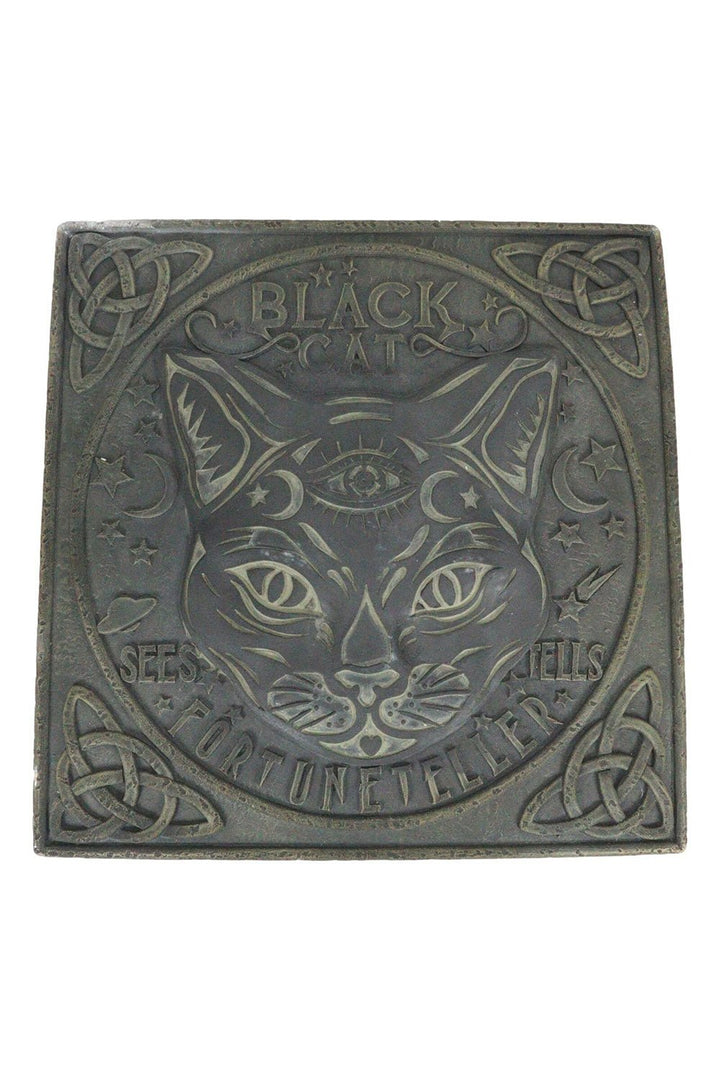 Black Cat Stepping Stone - housewares - VampireFreaks - Pacific Giftware