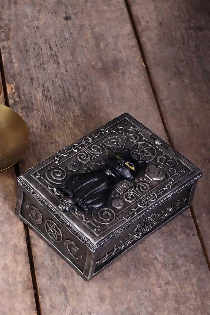 Black Cat Tarot Box - housewares - VampireFreaks - Pacific Giftware