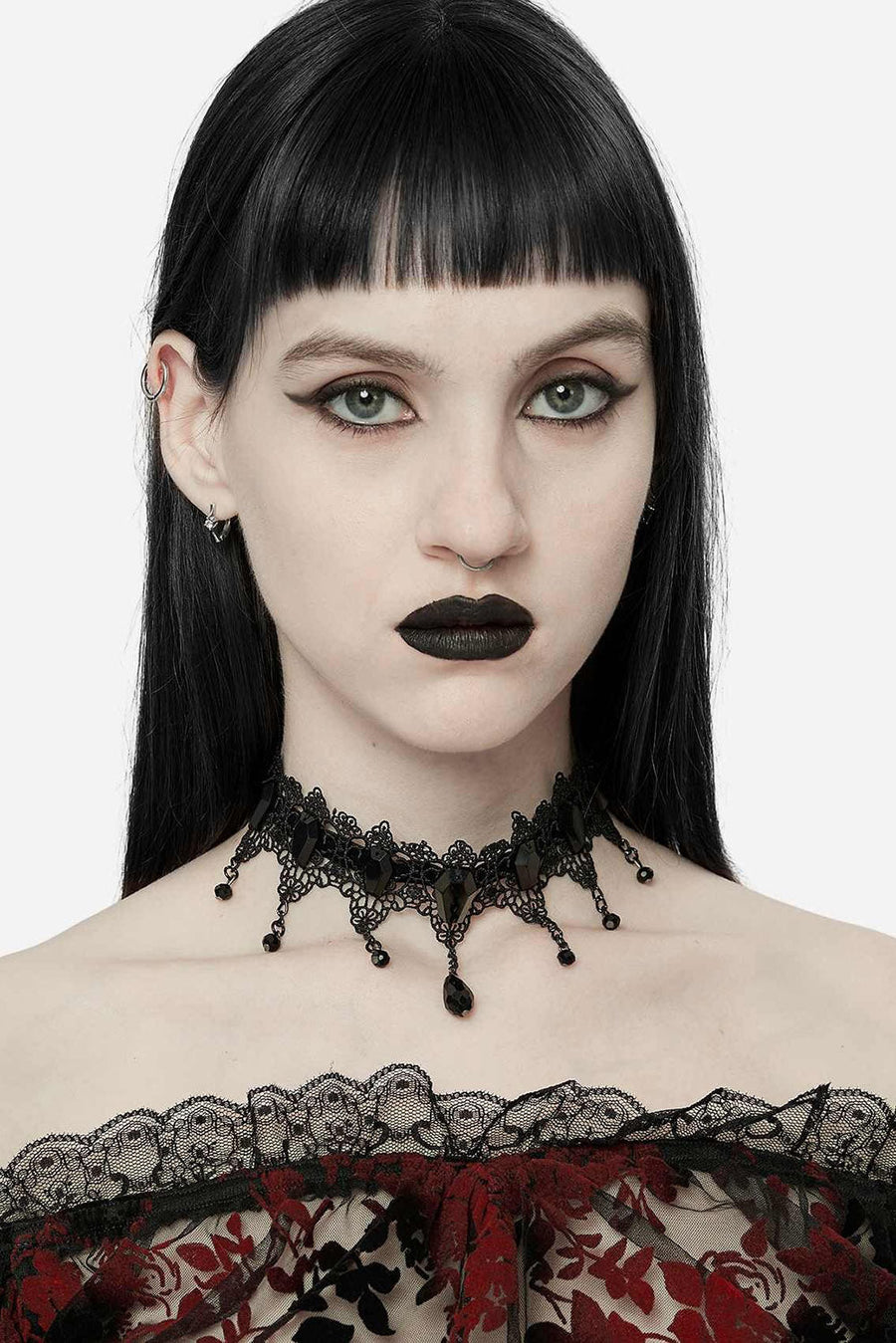 Black Coffin Choker - chokers - VampireFreaks - Punk Rave