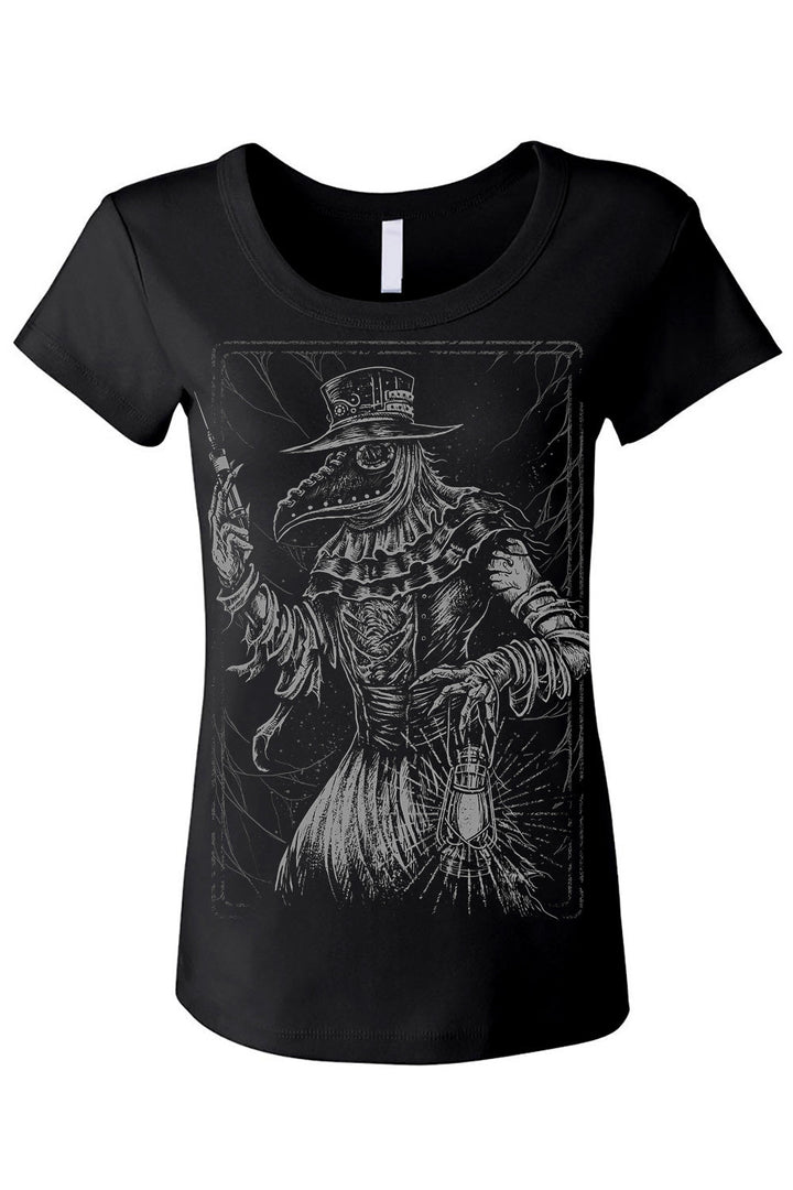 Black Death Doctor T-shirt - graphic t-shirt - VampireFreaks - VampireFreaks