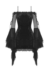 Black Fantasy Velvet Dress - dresses - VampireFreaks - Dark In Love