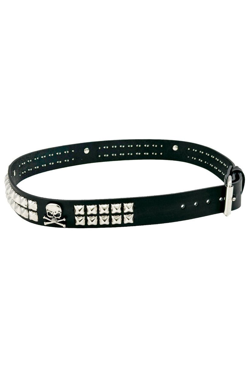 Black Flag Skull & Crossbones Belt - belts - VampireFreaks - Funk Plus