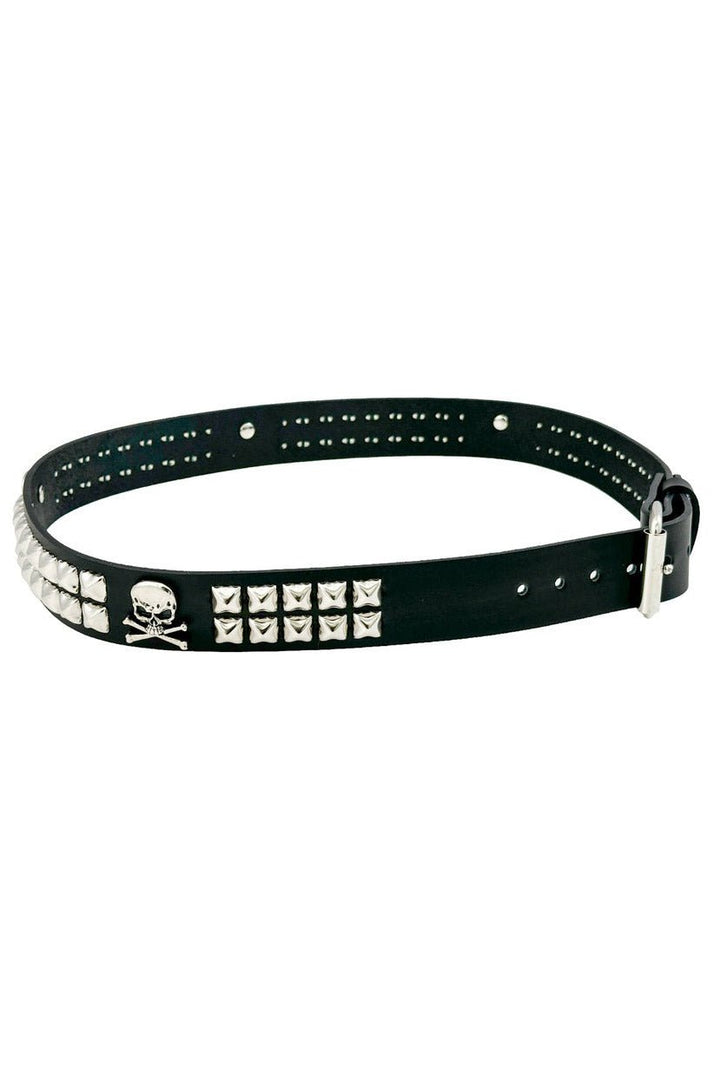 Black Flag Skull & Crossbones Belt - belts - VampireFreaks - Funk Plus