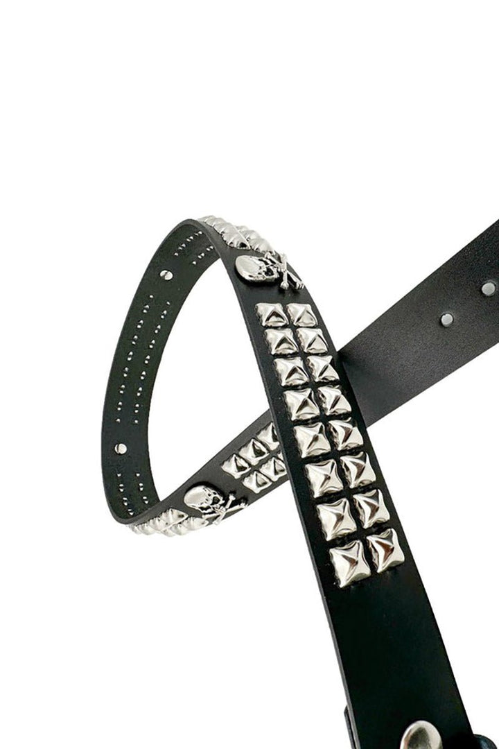 Black Flag Skull & Crossbones Belt - belts - VampireFreaks - Funk Plus