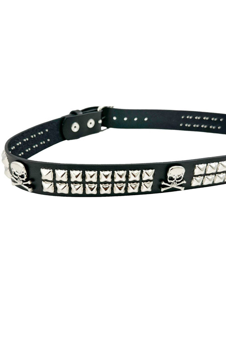 Black Flag Skull & Crossbones Belt - belts - VampireFreaks - Funk Plus