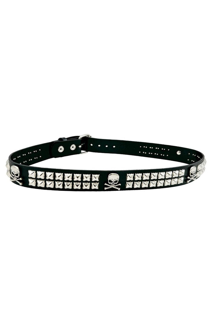 Black Flag Skull & Crossbones Belt - belts - VampireFreaks - Funk Plus