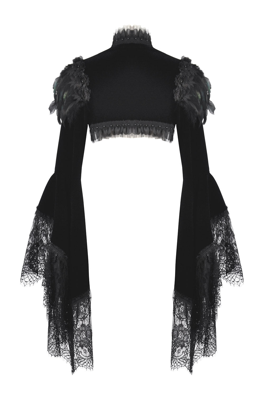victorian long sleeve gothic bolero
