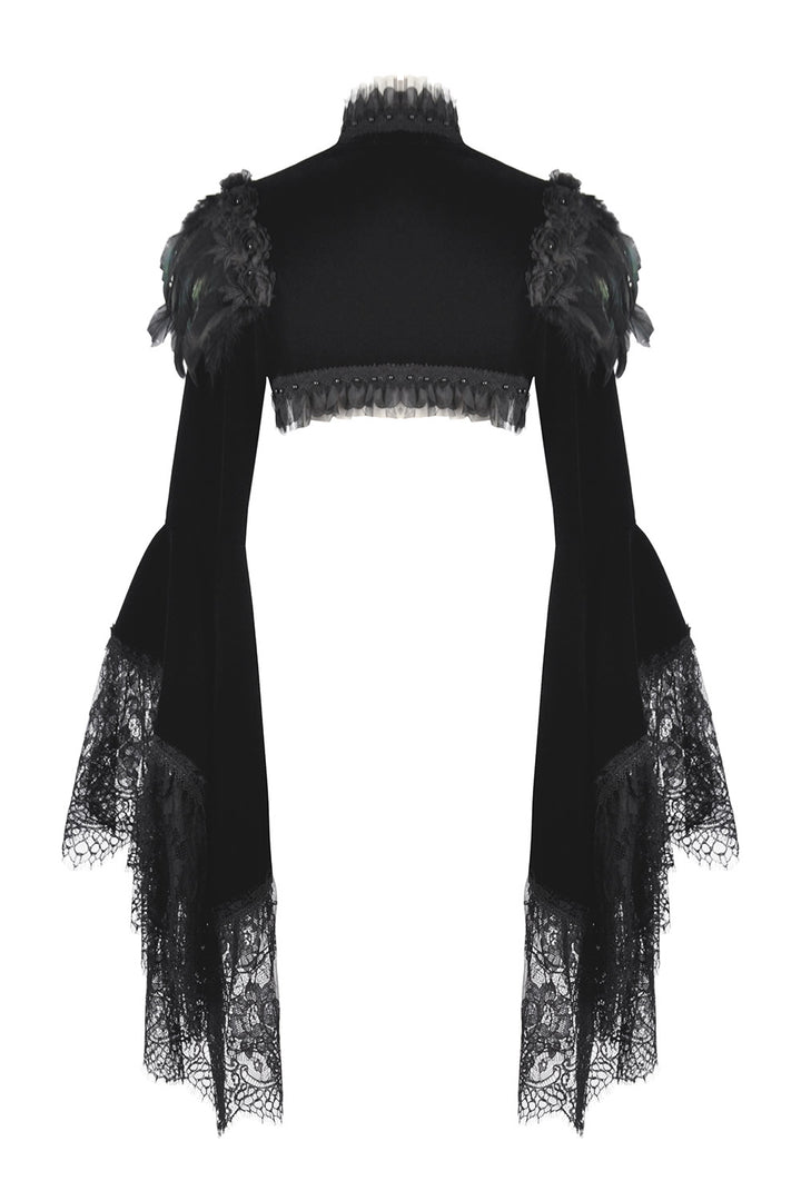 victorian long sleeve gothic bolero