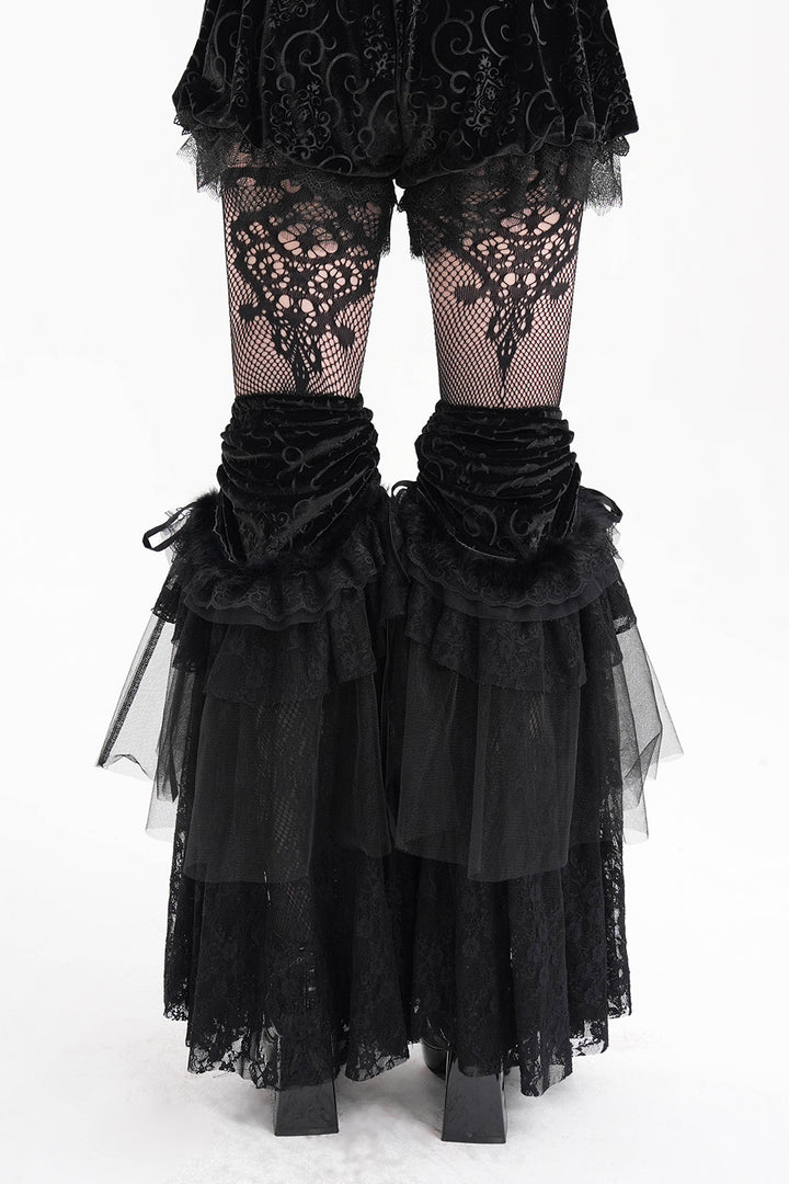 long gothic leg warmers