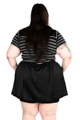 back view of model wearing darby sailor top from Foxblood